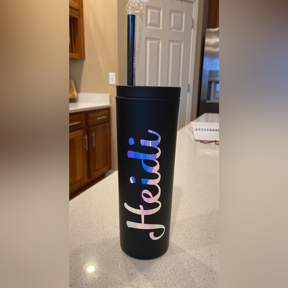 Personalized “Heidi” Tumbler
